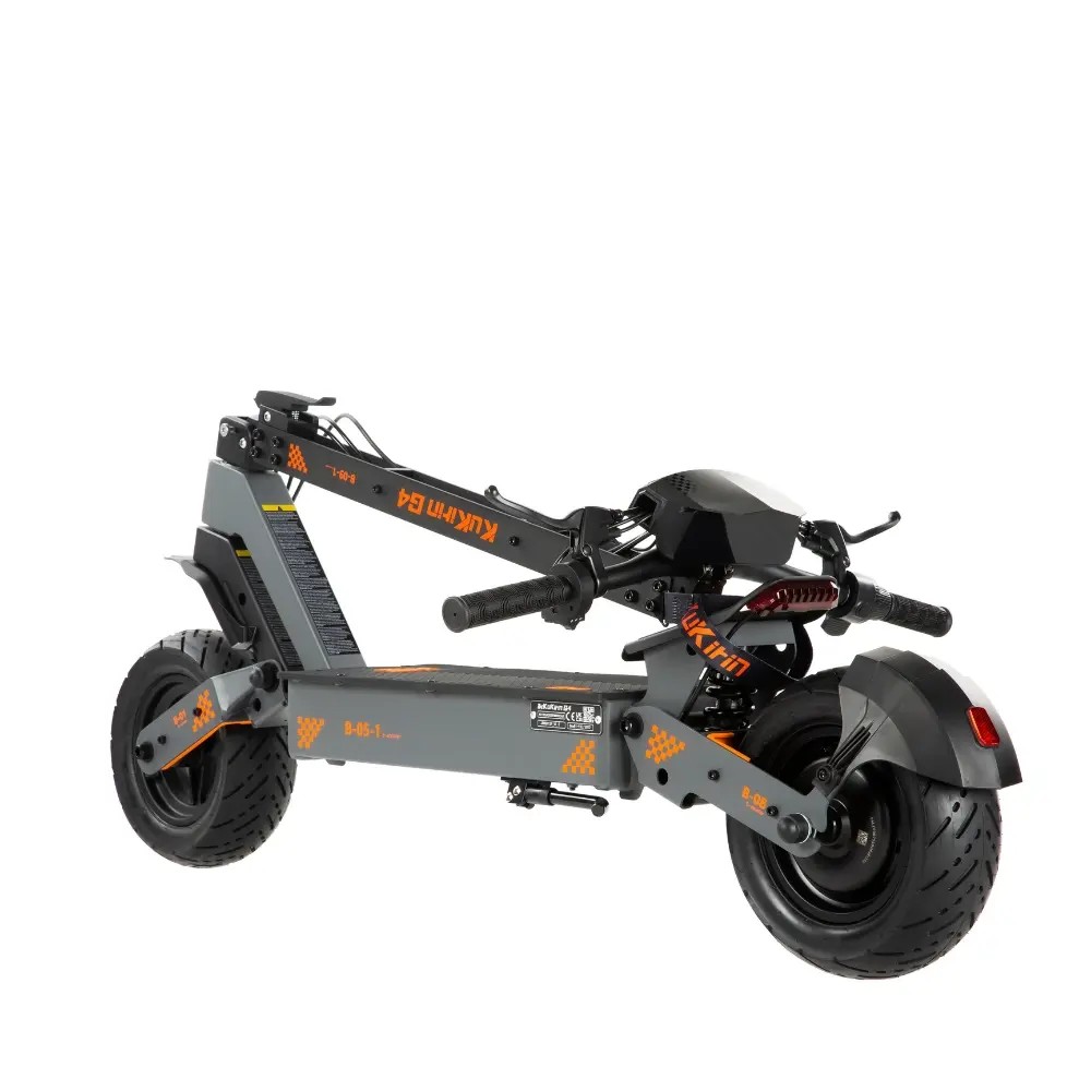 Kukirin G4 — perspetiva traseira