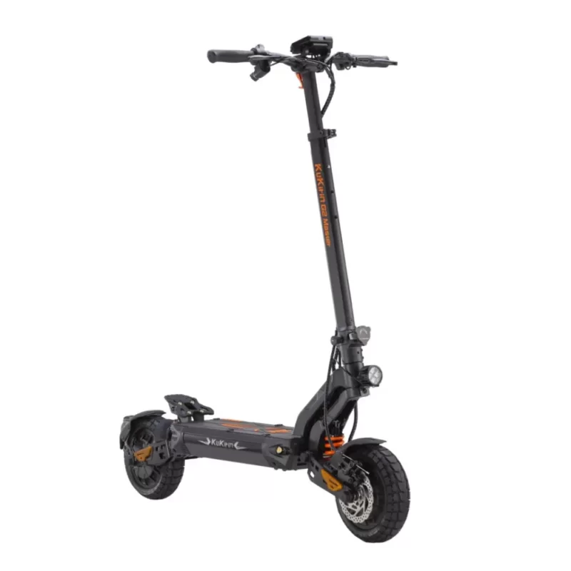 Kukirin G2 Master detalhe da suspensão hidráulica